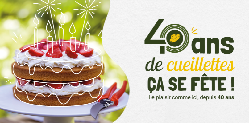 40 ans de cueillettes, ça se fête ! brouette gagnante
